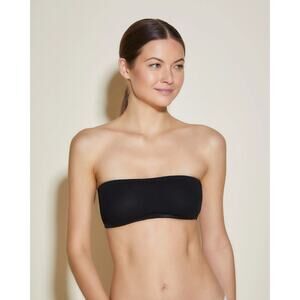 Cosabella Women's Medium Black Soire Confidence Mesh Bandeau Bra Wireless B15-1